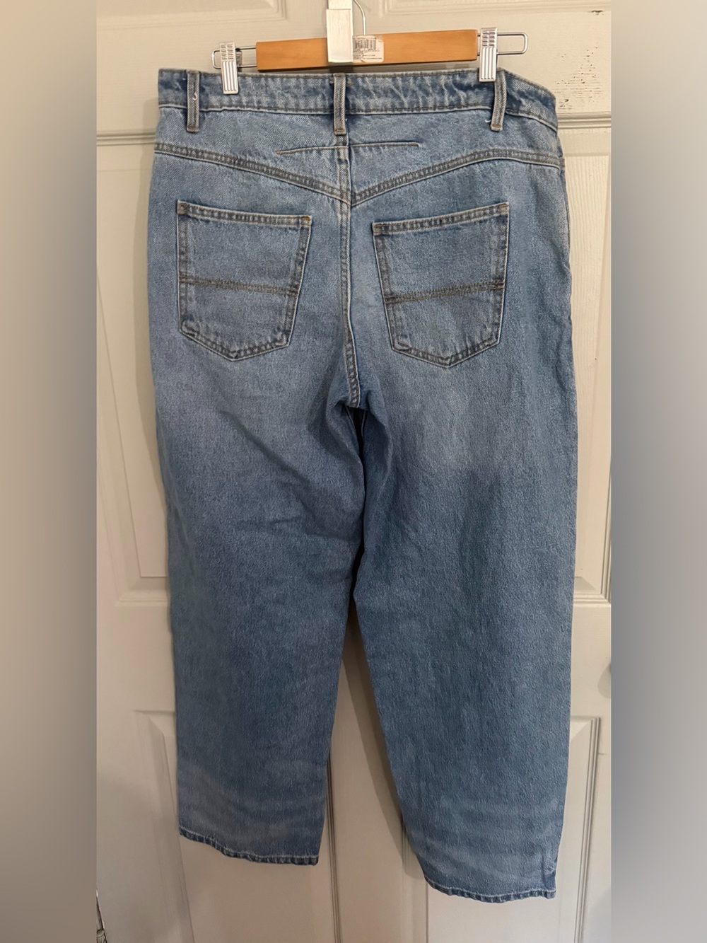 wild fable Light Blue Flared-Wide Leg Jeans